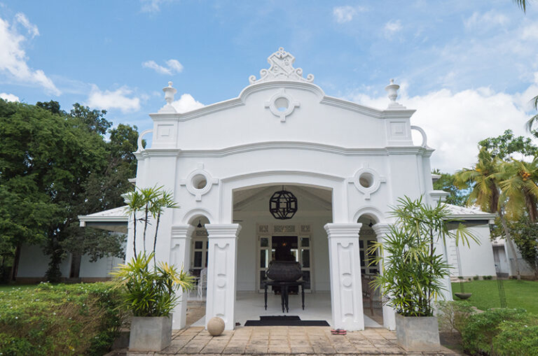 Colonial styled house